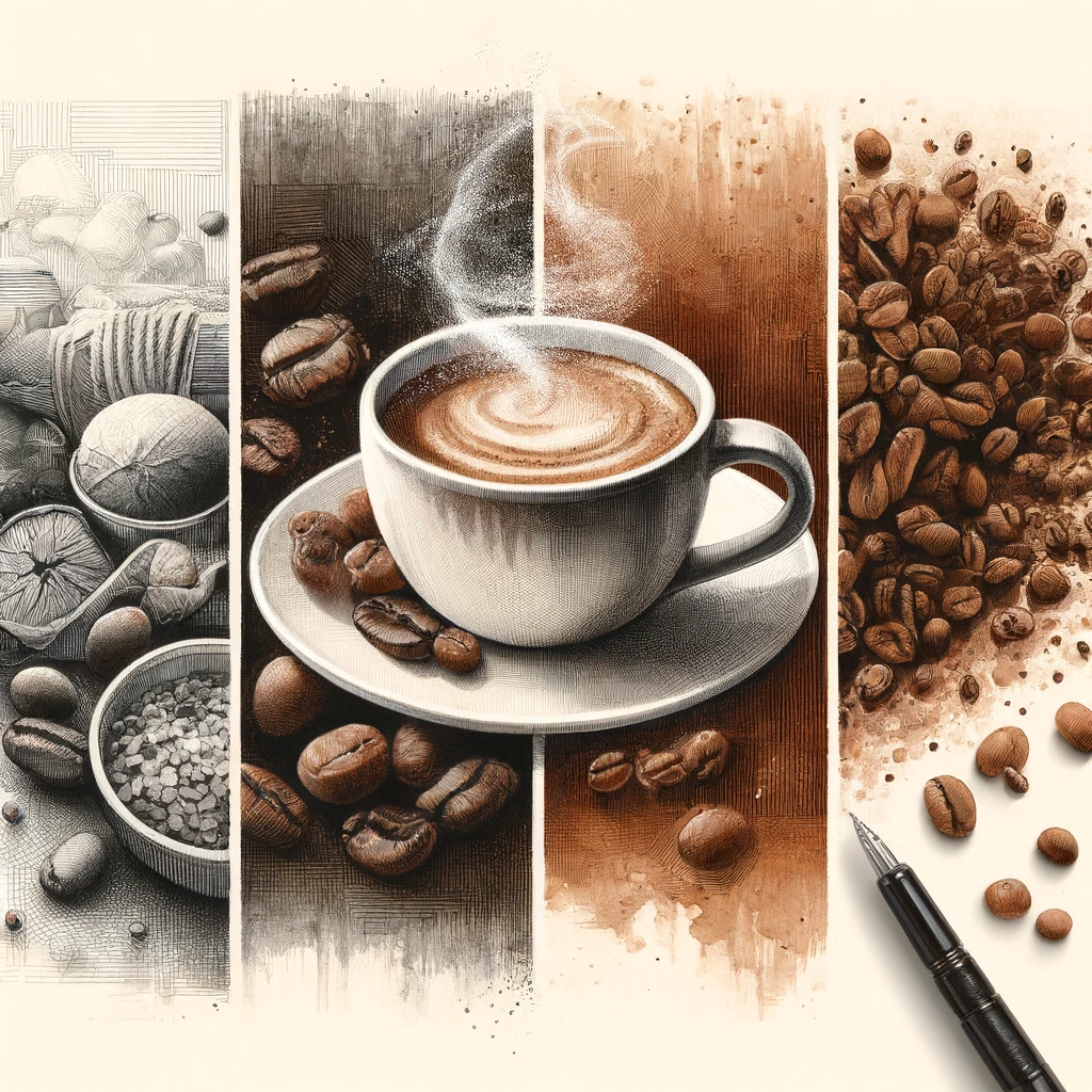 Captivating Coffee Drawing Artwork & Techniques